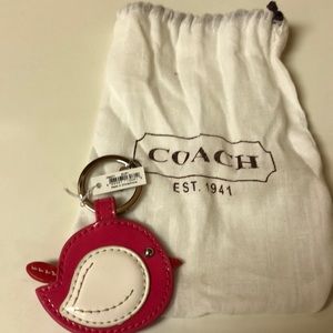 Coach Love Birdie Key Ring/Holder #66277